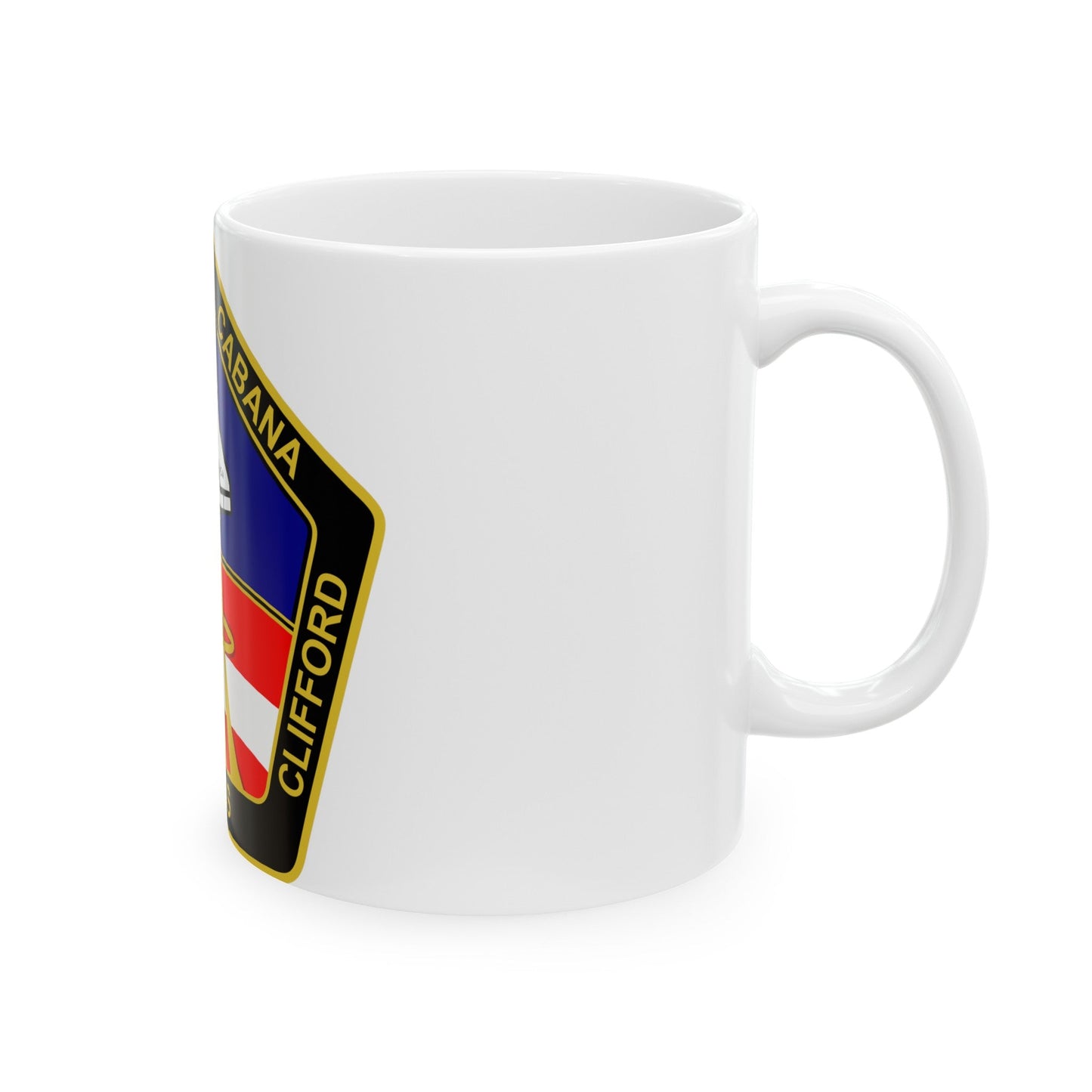 STS 53 (NASA) White Coffee Mug-The Sticker Space