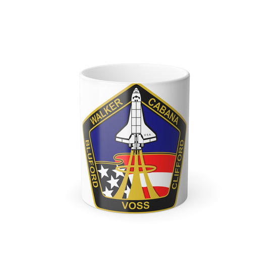 STS 53 Patch NASA - Color Changing Mug 11oz-11oz-The Sticker Space