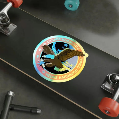 STS 54 (NASA) Holographic STICKER Die-Cut Vinyl Decal - The Sticker Space