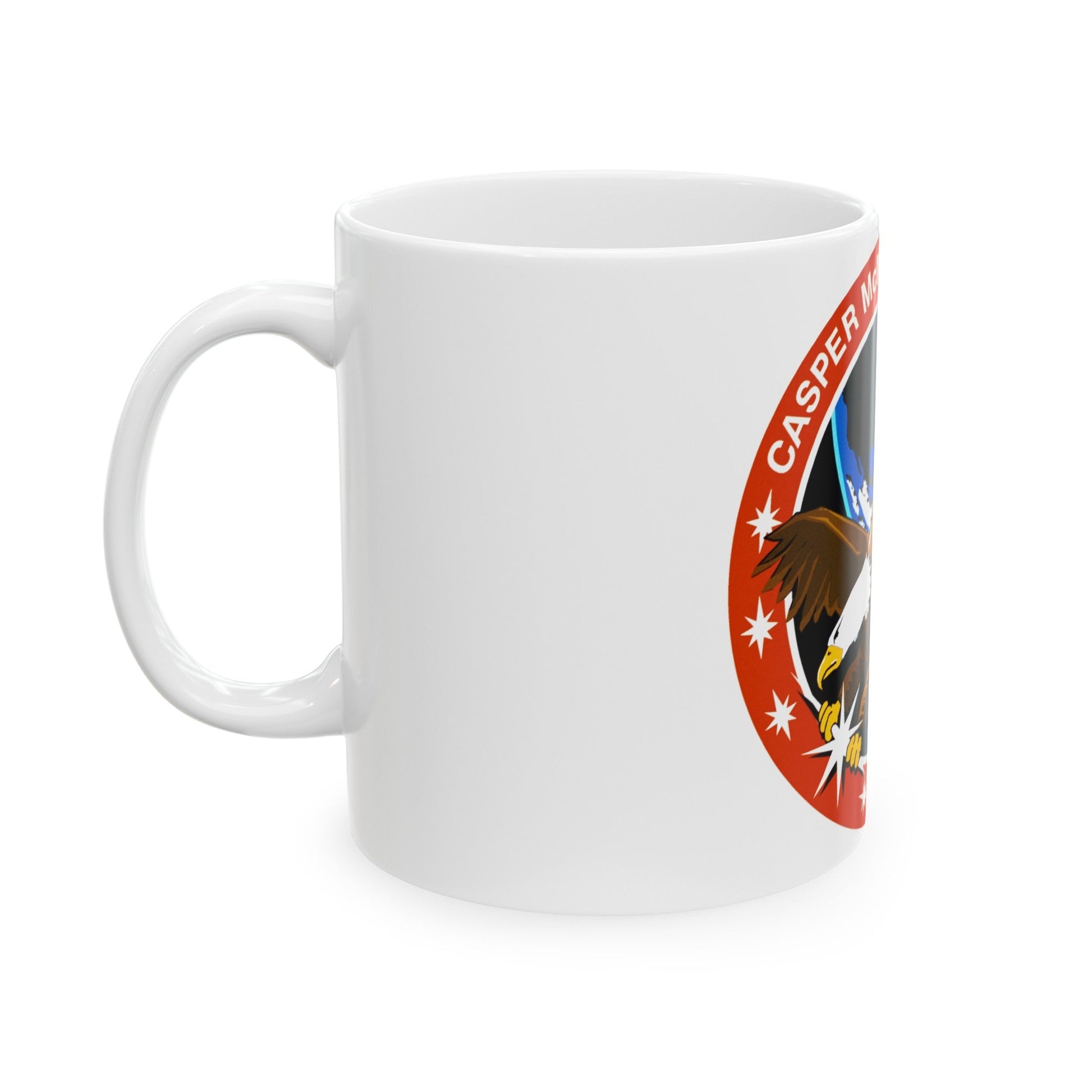 STS 54 (NASA) White Coffee Mug-The Sticker Space