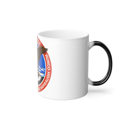 STS 54 Patch NASA - Color Changing Mug 11oz-11oz-The Sticker Space