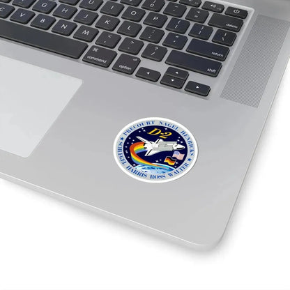 STS 55 (NASA) STICKER Vinyl Kiss-Cut Decal - The Sticker Space