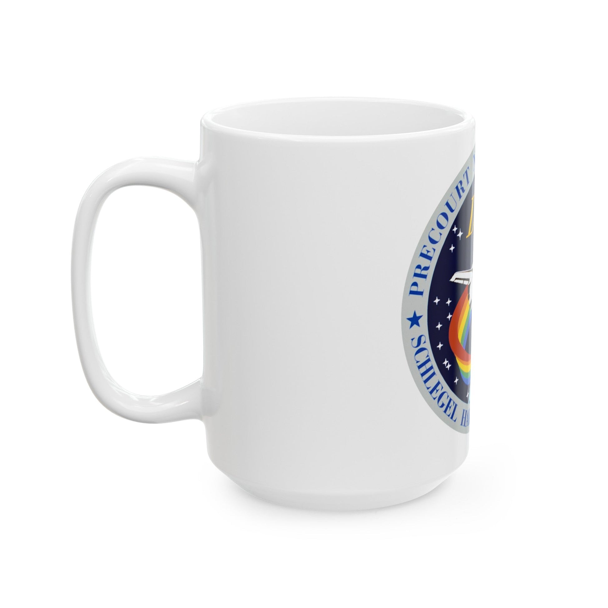 STS 55 (NASA) White Coffee Mug-The Sticker Space