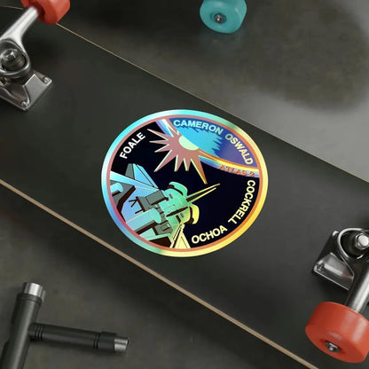 STS 56 (NASA) Holographic STICKER Die-Cut Vinyl Decal - The Sticker Space