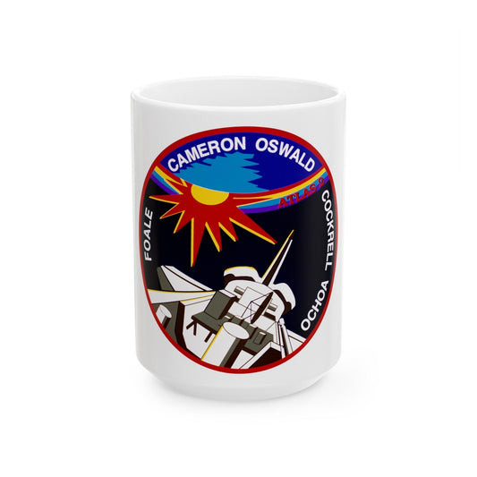 STS 56 (NASA) White Coffee Mug-15oz-The Sticker Space