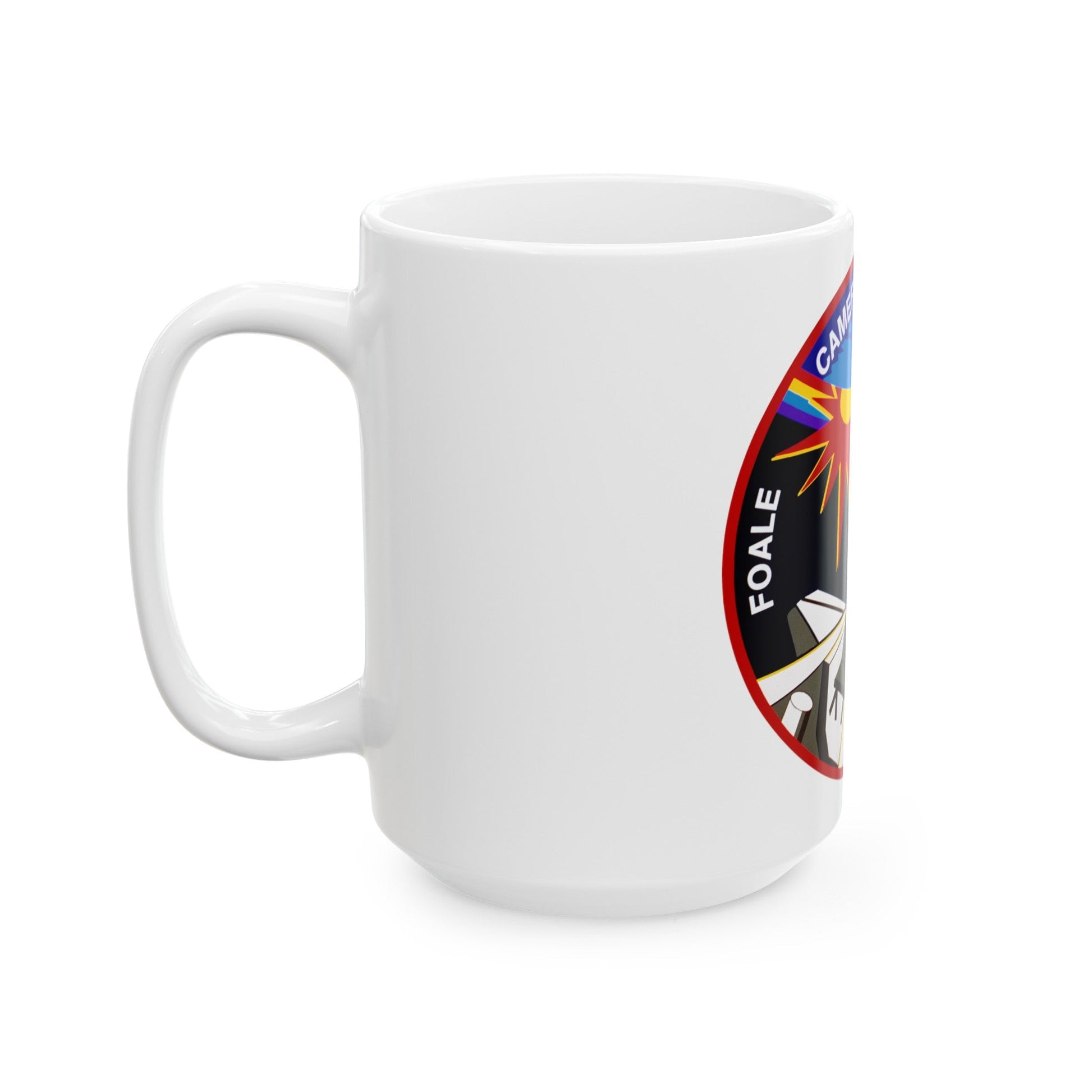 STS 56 (NASA) White Coffee Mug-The Sticker Space