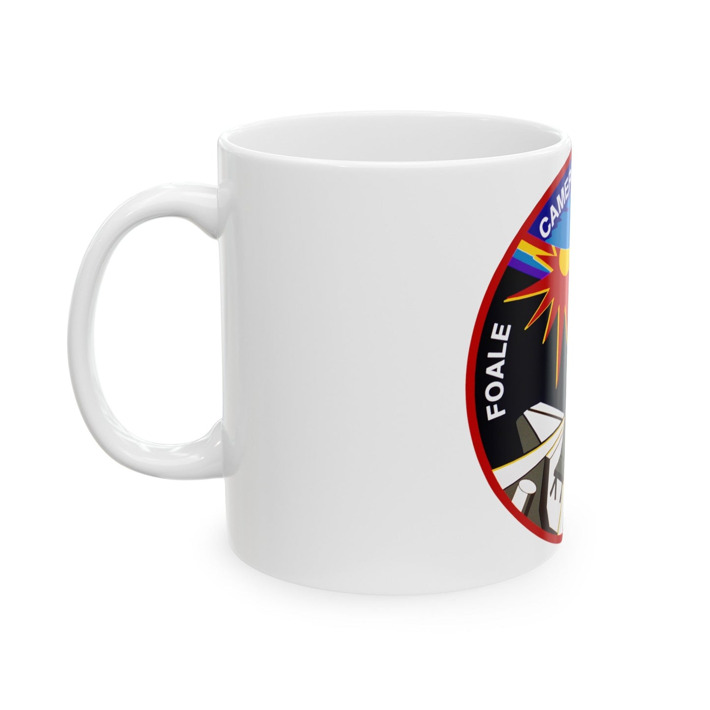 STS 56 (NASA) White Coffee Mug-The Sticker Space