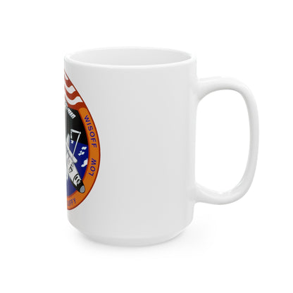 STS 57 (NASA) White Coffee Mug-The Sticker Space