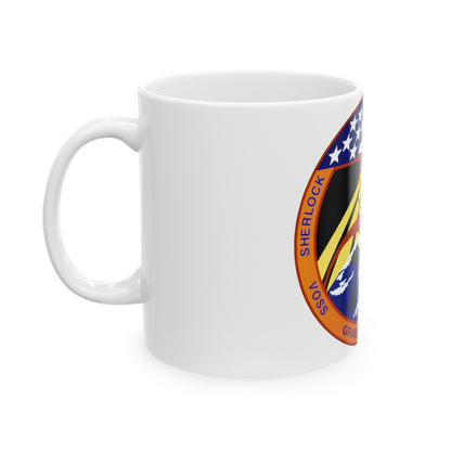 STS 57 (NASA) White Coffee Mug-The Sticker Space