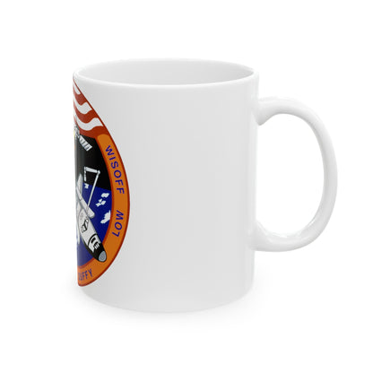 STS 57 (NASA) White Coffee Mug-The Sticker Space