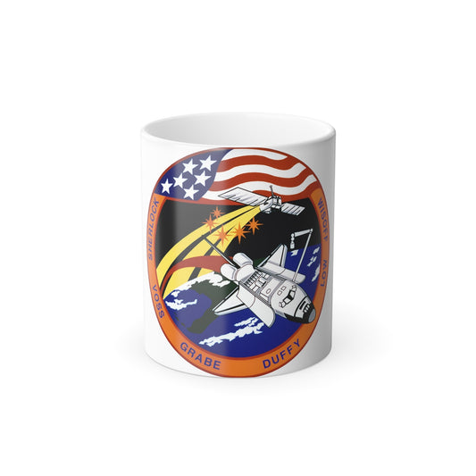STS 57 Patch NASA - Color Changing Mug 11oz-11oz-The Sticker Space