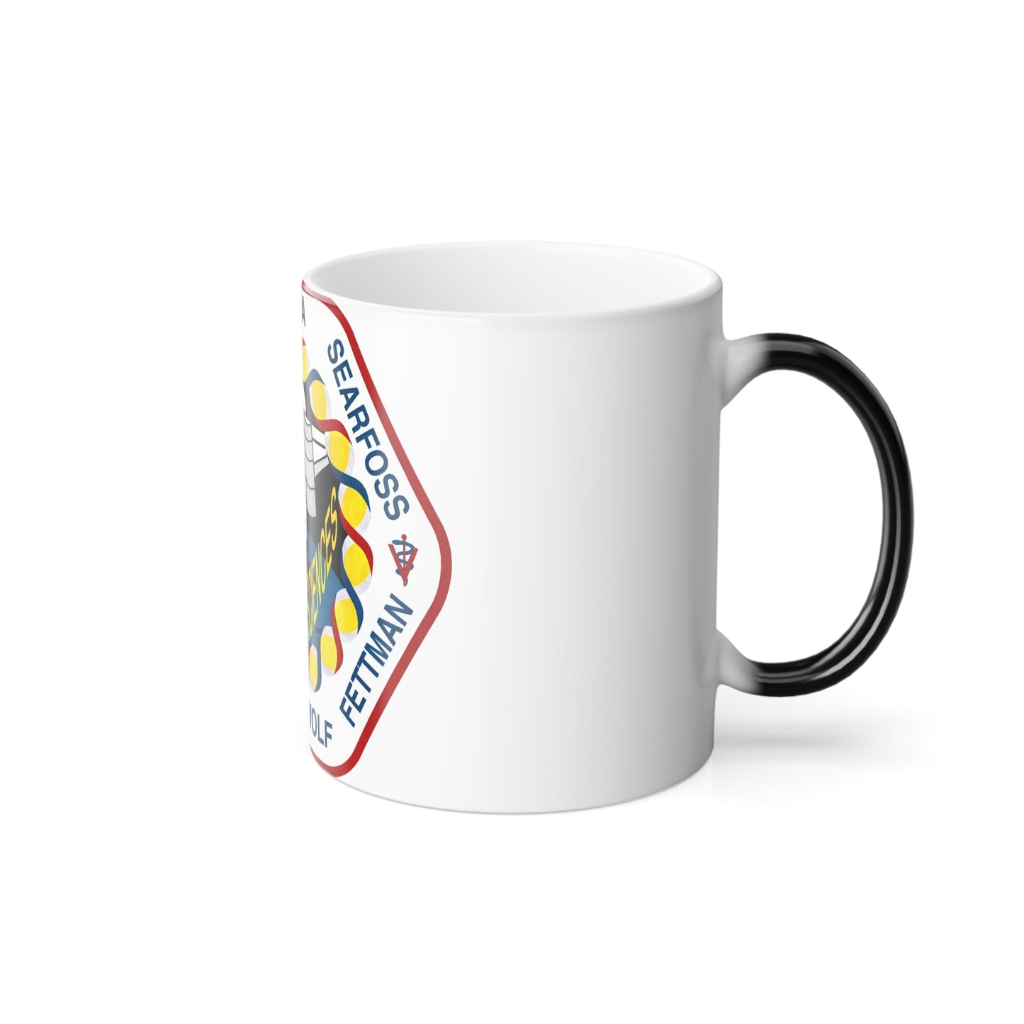 STS 58 Patch NASA - Color Changing Mug 11oz-11oz-The Sticker Space