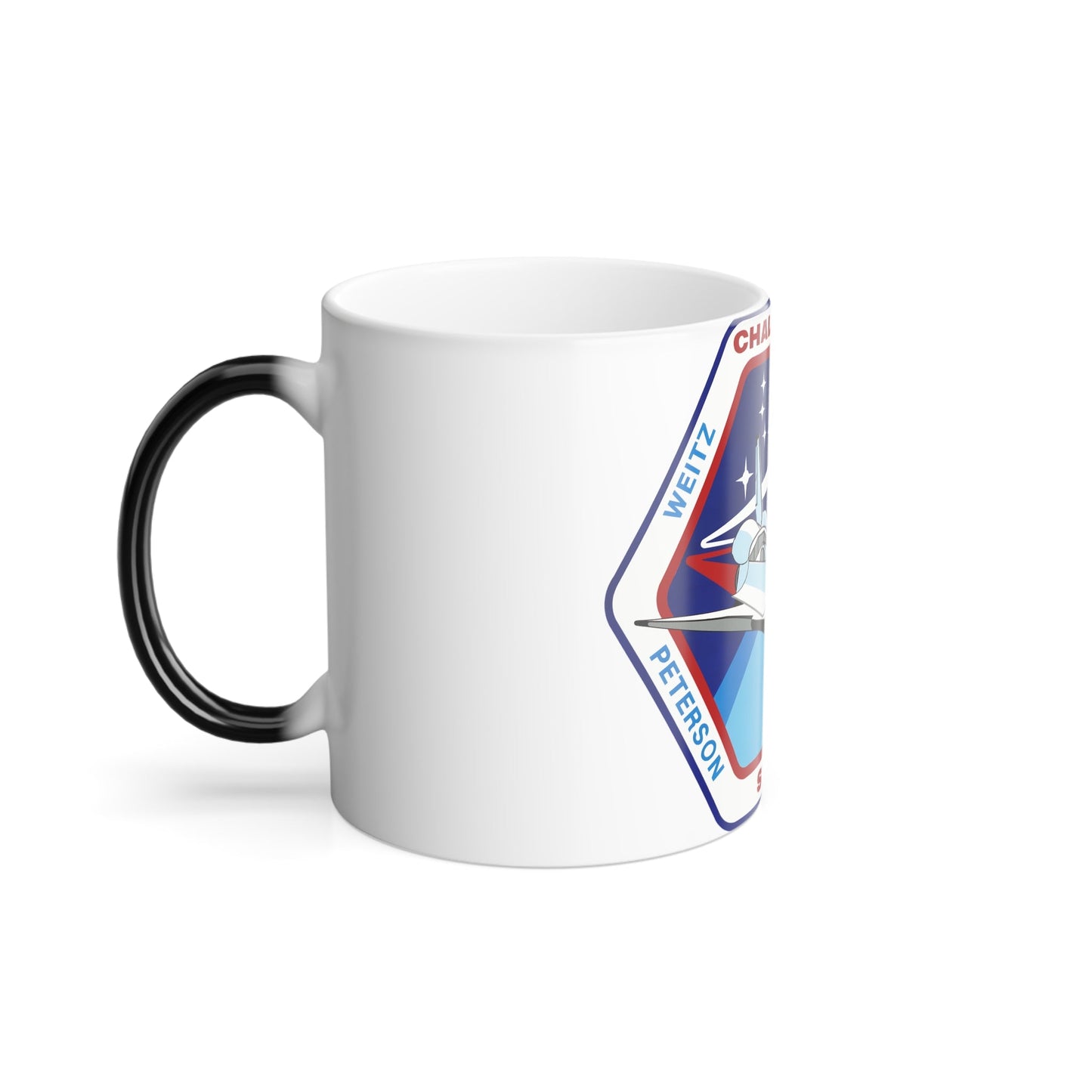 STS 6 Patch NASA - Color Changing Mug 11oz-11oz-The Sticker Space