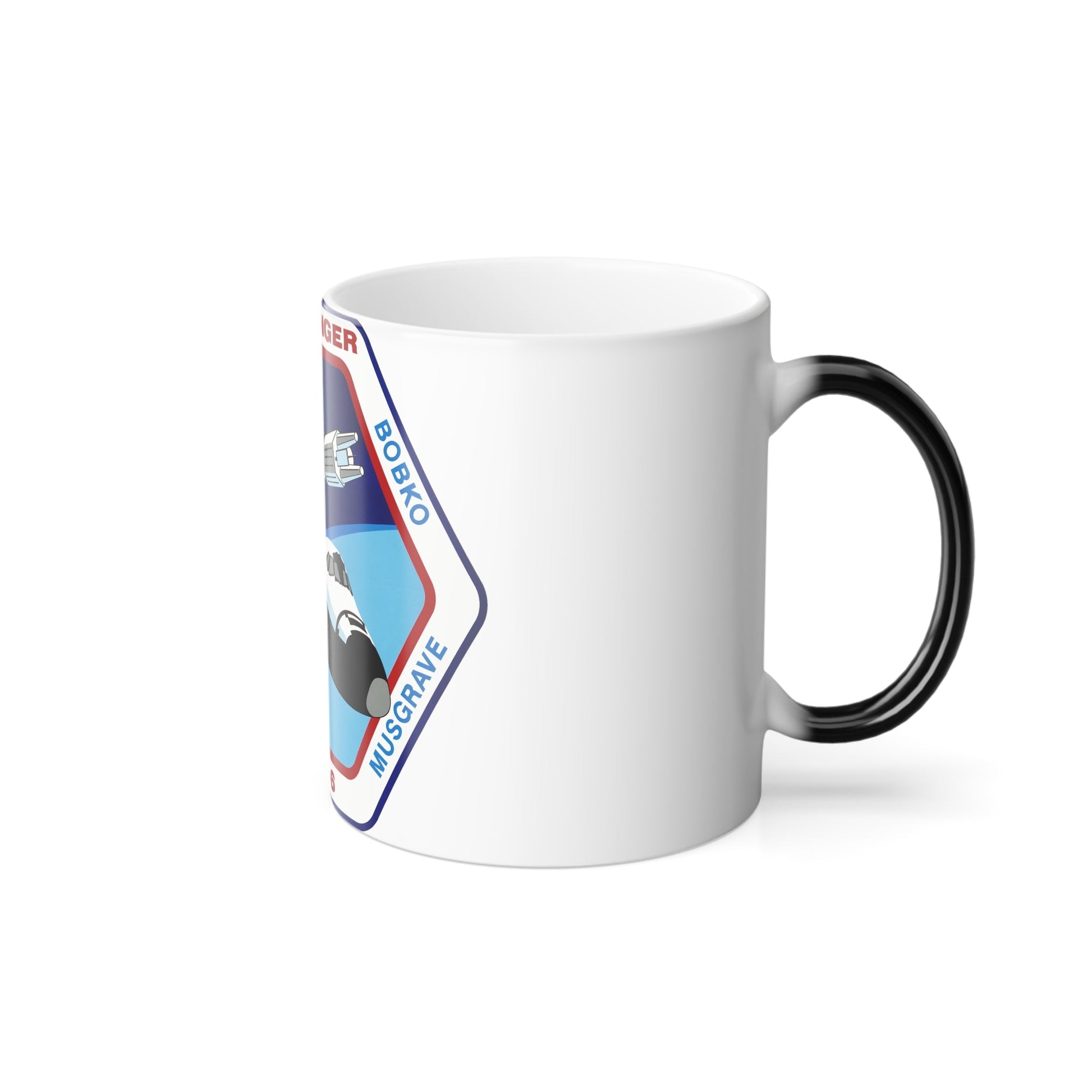 STS 6 Patch NASA - Color Changing Mug 11oz-11oz-The Sticker Space