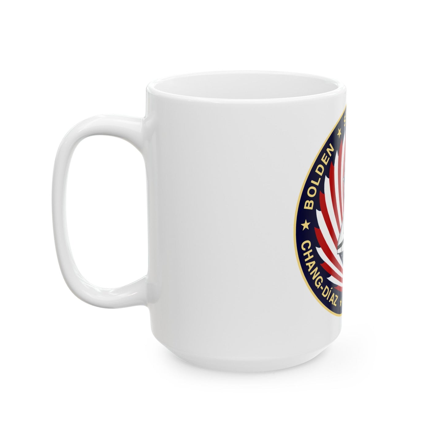 STS 60 (NASA) White Coffee Mug-The Sticker Space