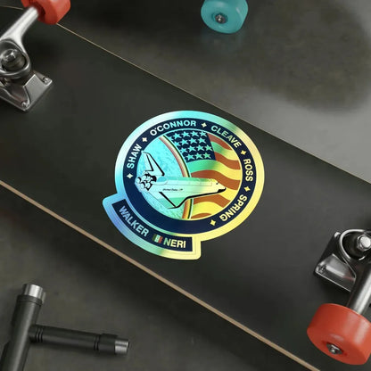 STS 61 B (NASA) Holographic STICKER Die-Cut Vinyl Decal - The Sticker Space