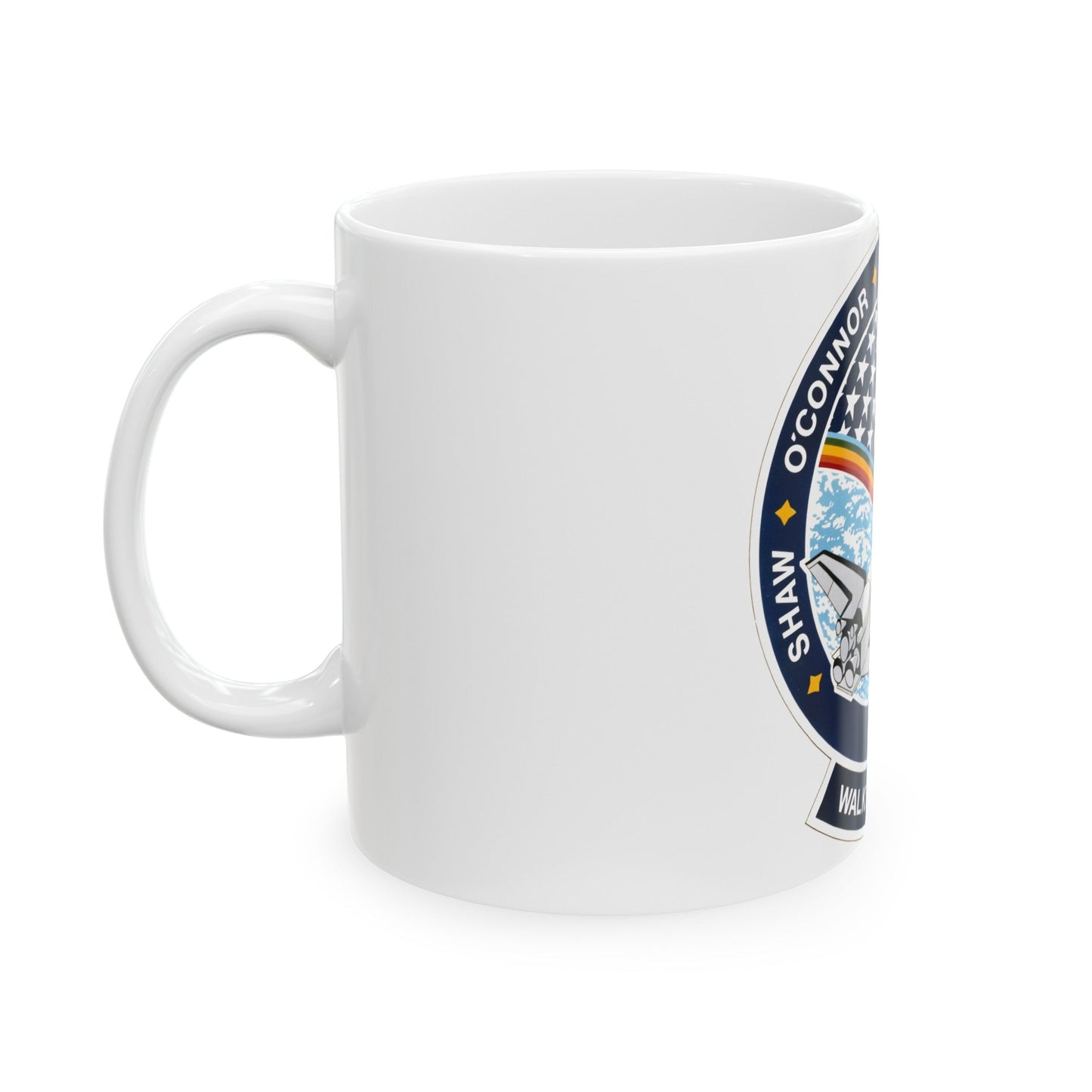 STS 61 b (NASA) White Coffee Mug-The Sticker Space