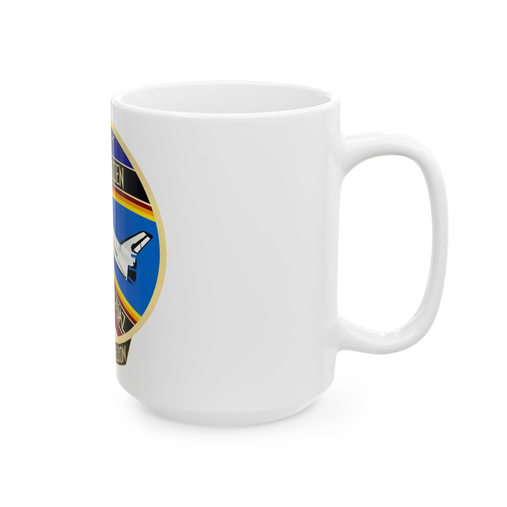 STS 61 c (NASA) White Coffee Mug-The Sticker Space