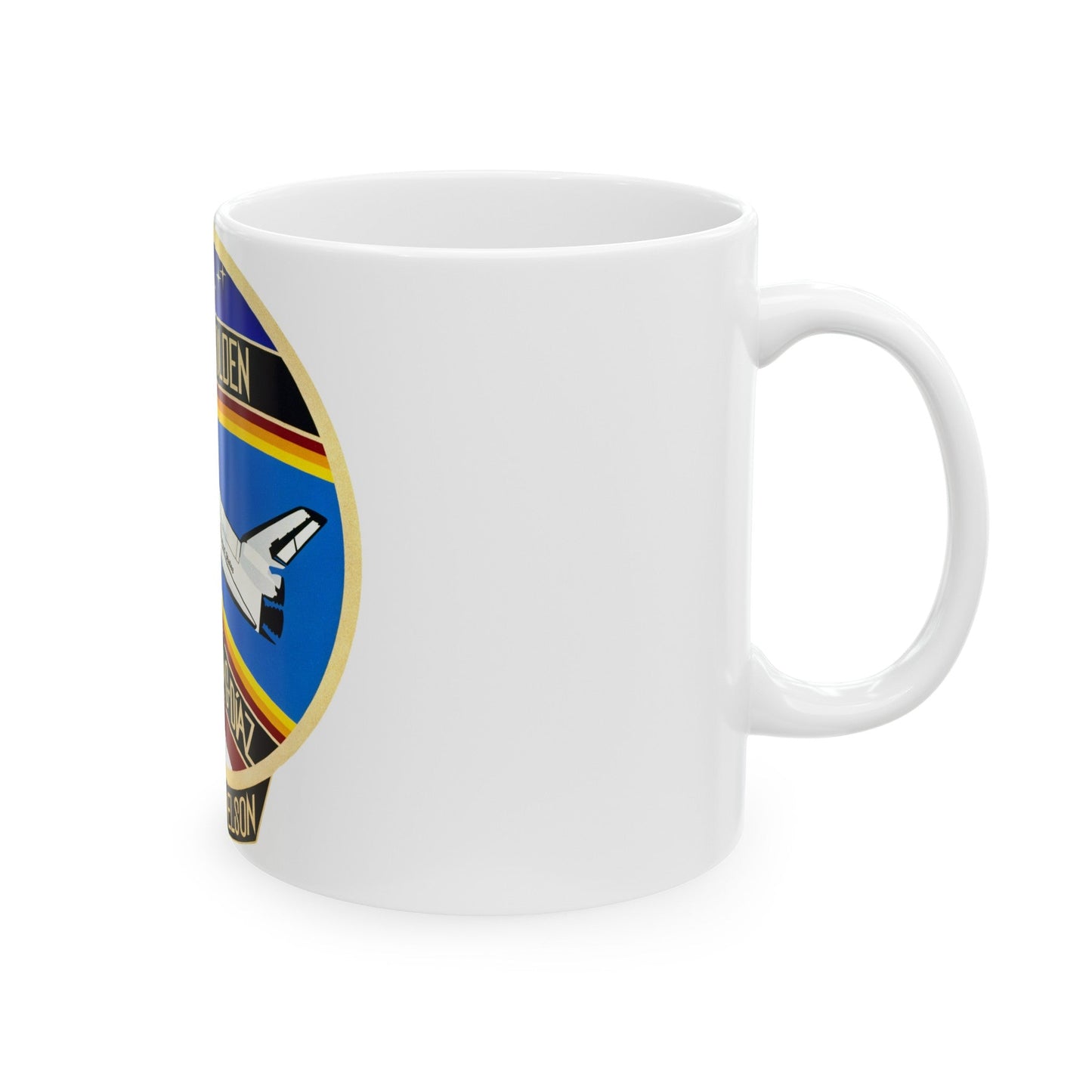 STS 61 c (NASA) White Coffee Mug-The Sticker Space