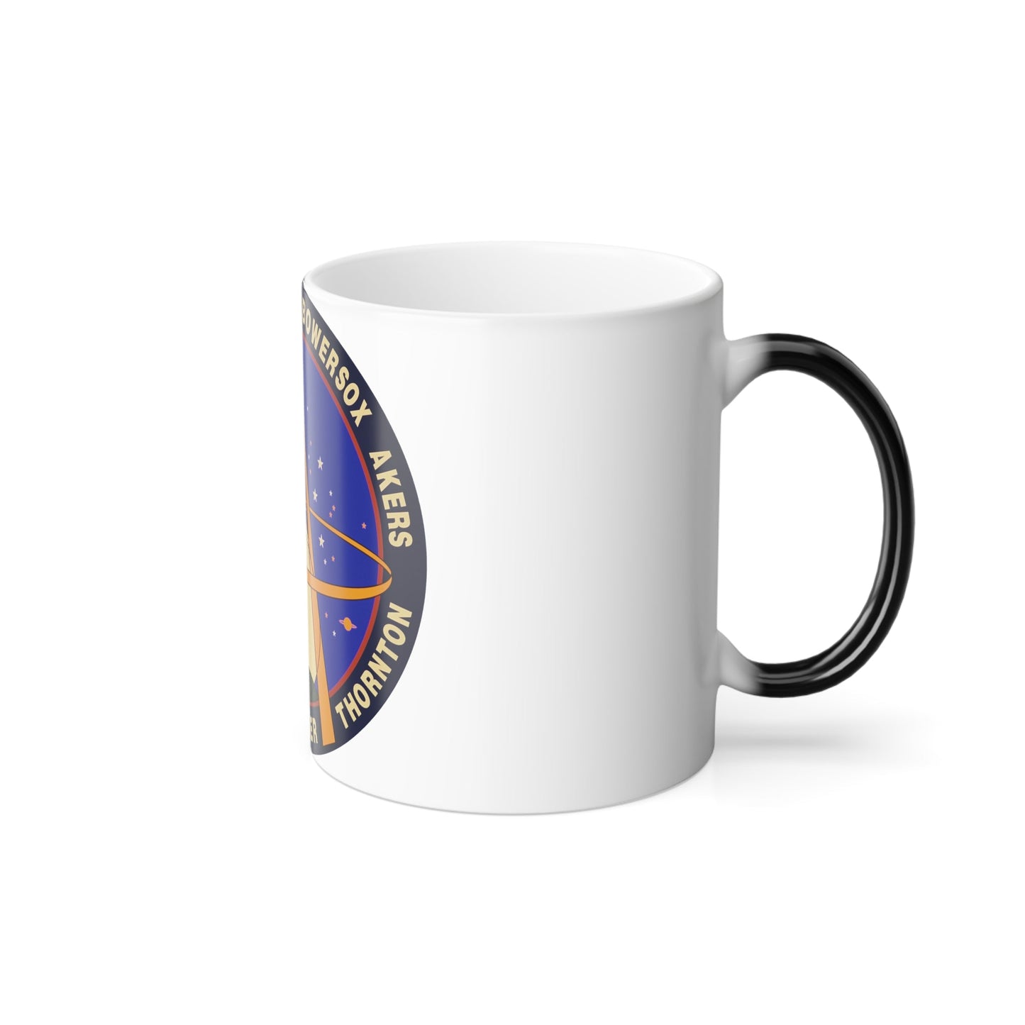 STS 61 Patch NASA - Color Changing Mug 11oz-11oz-The Sticker Space