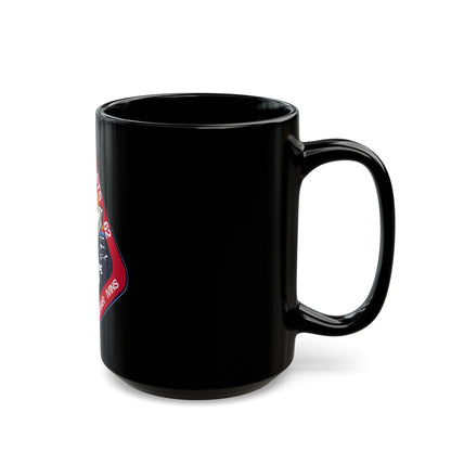 STS 62 (NASA) Black Coffee Mug-The Sticker Space