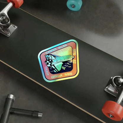 STS 62 (NASA) Holographic STICKER Die-Cut Vinyl Decal - The Sticker Space