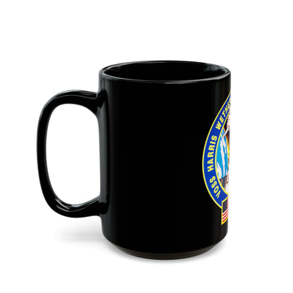 STS 63 (NASA) Black Coffee Mug-The Sticker Space