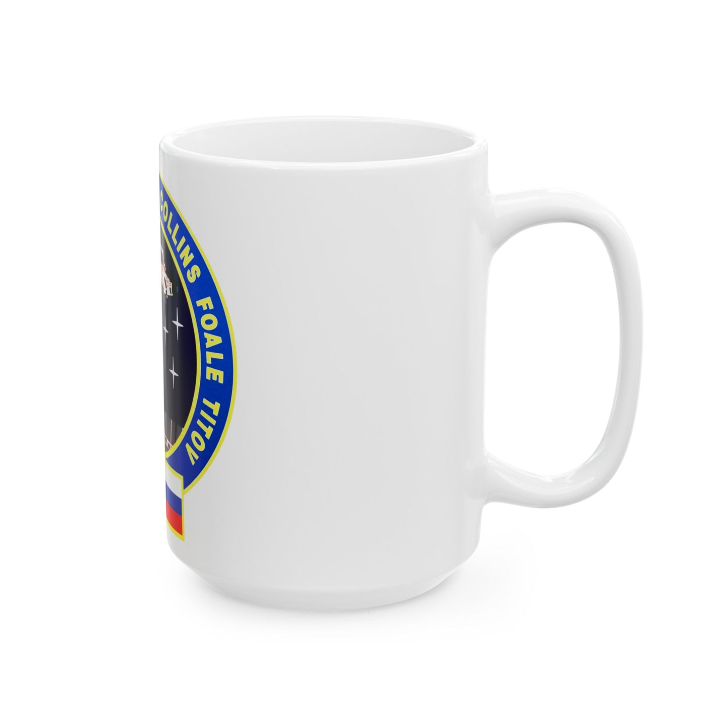 STS 63 (NASA) White Coffee Mug-The Sticker Space