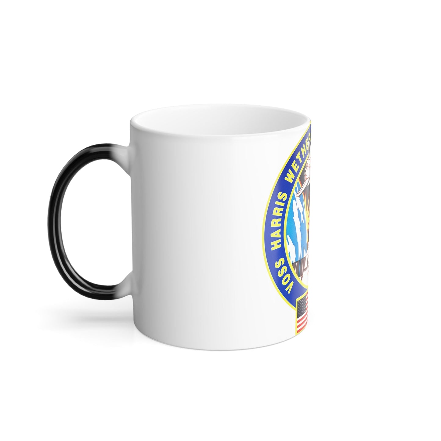 STS 63 Patch NASA - Color Changing Mug 11oz-11oz-The Sticker Space