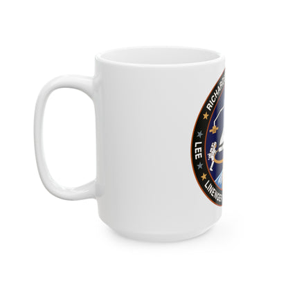 STS 64 (NASA) White Coffee Mug-The Sticker Space