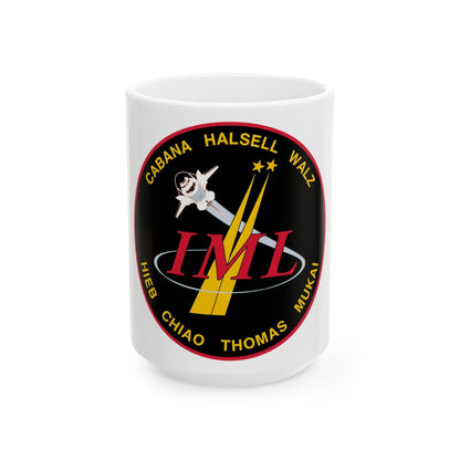 STS 65 (NASA) White Coffee Mug-15oz-The Sticker Space