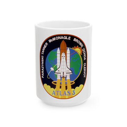 STS 66 (NASA) White Coffee Mug-15oz-The Sticker Space