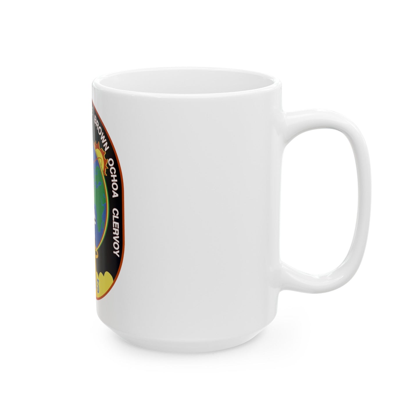 STS 66 (NASA) White Coffee Mug-The Sticker Space