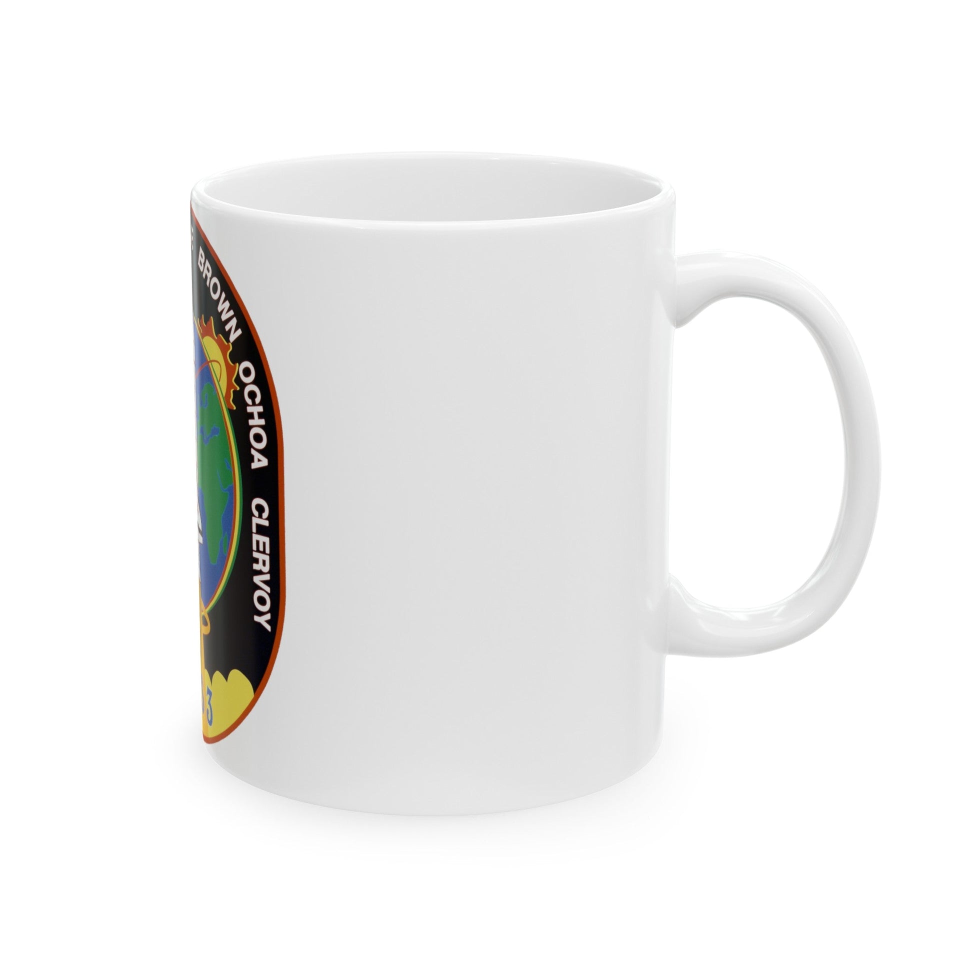 STS 66 (NASA) White Coffee Mug-The Sticker Space