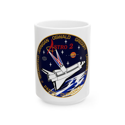 STS 67 (NASA) White Coffee Mug-15oz-The Sticker Space