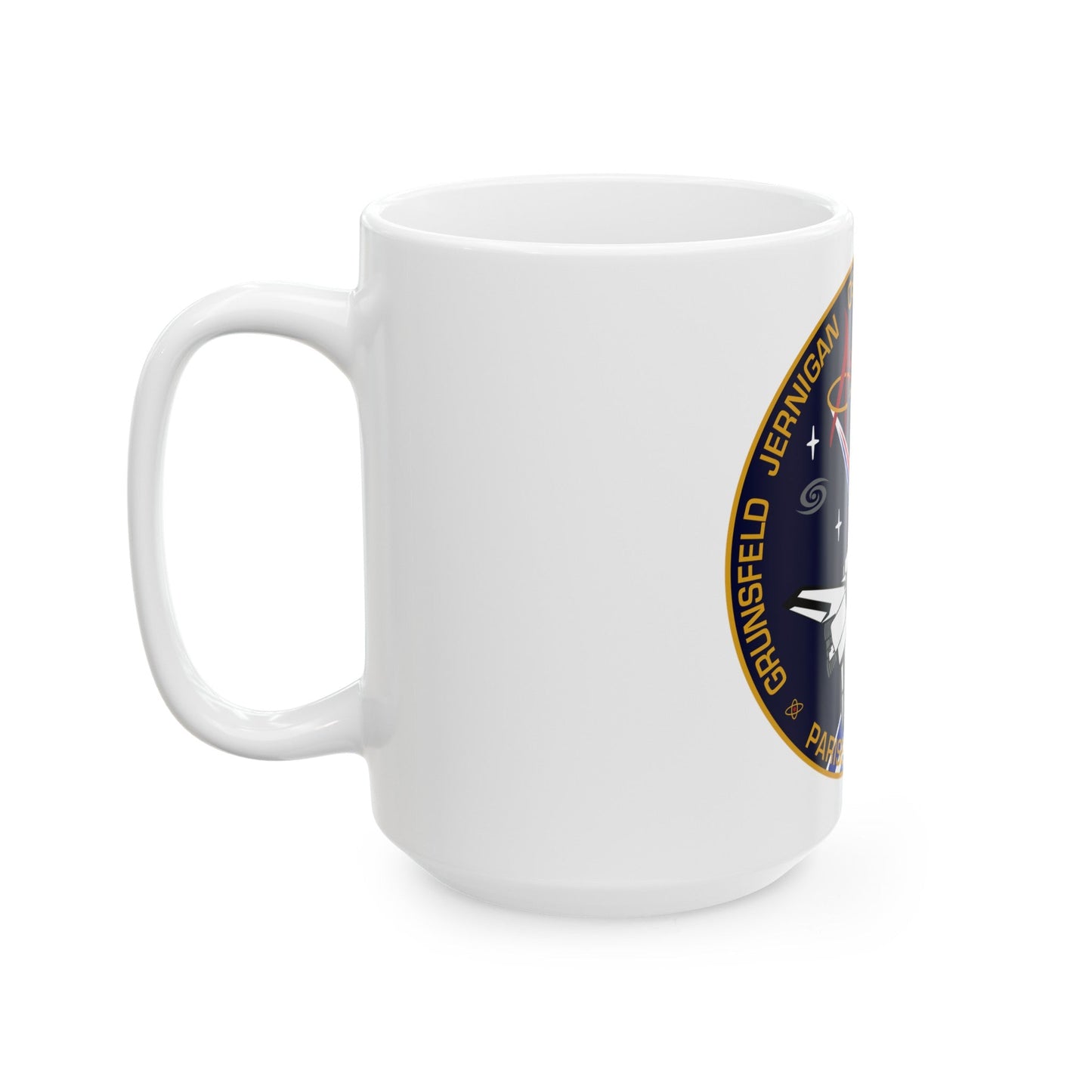 STS 67 (NASA) White Coffee Mug-The Sticker Space