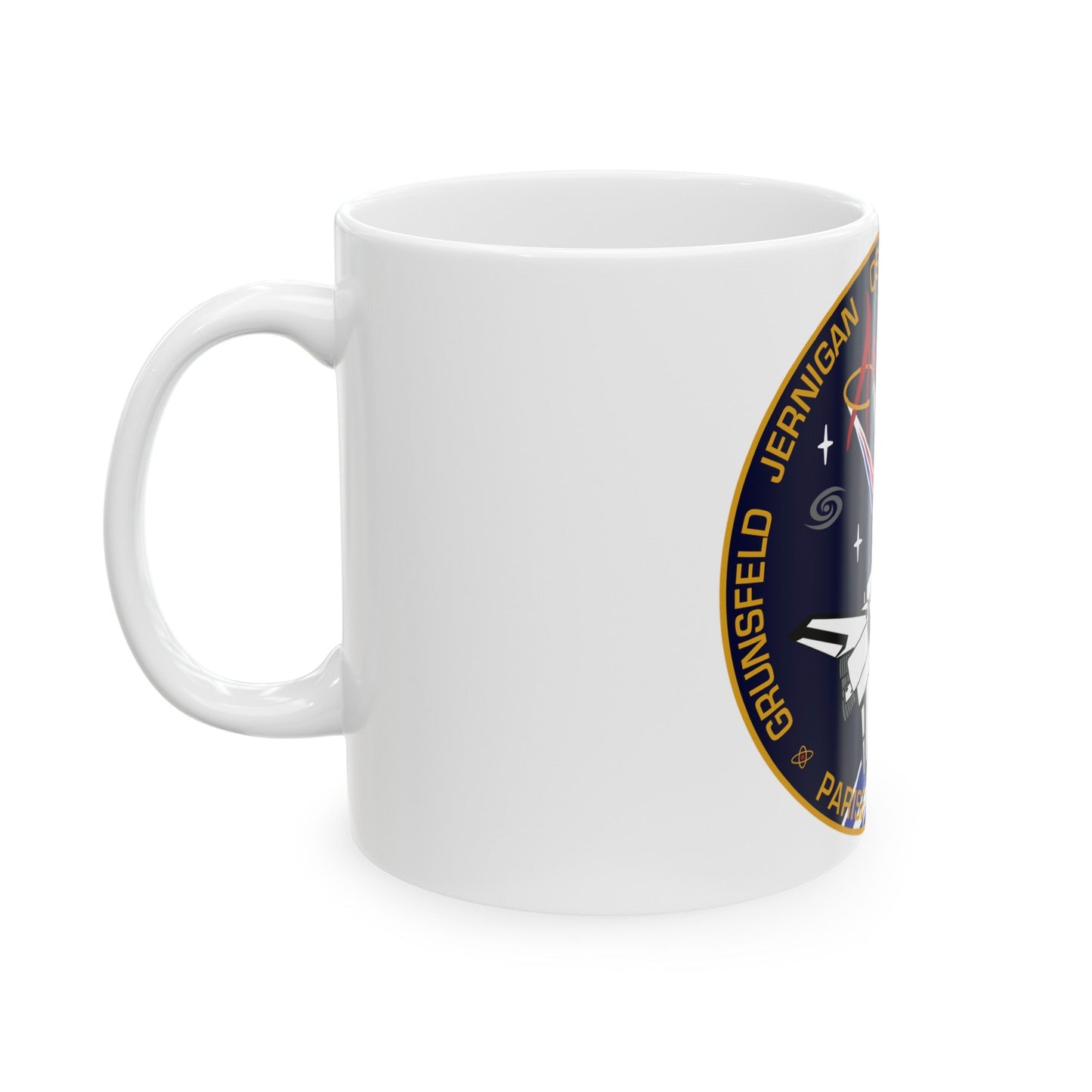 STS 67 (NASA) White Coffee Mug-The Sticker Space