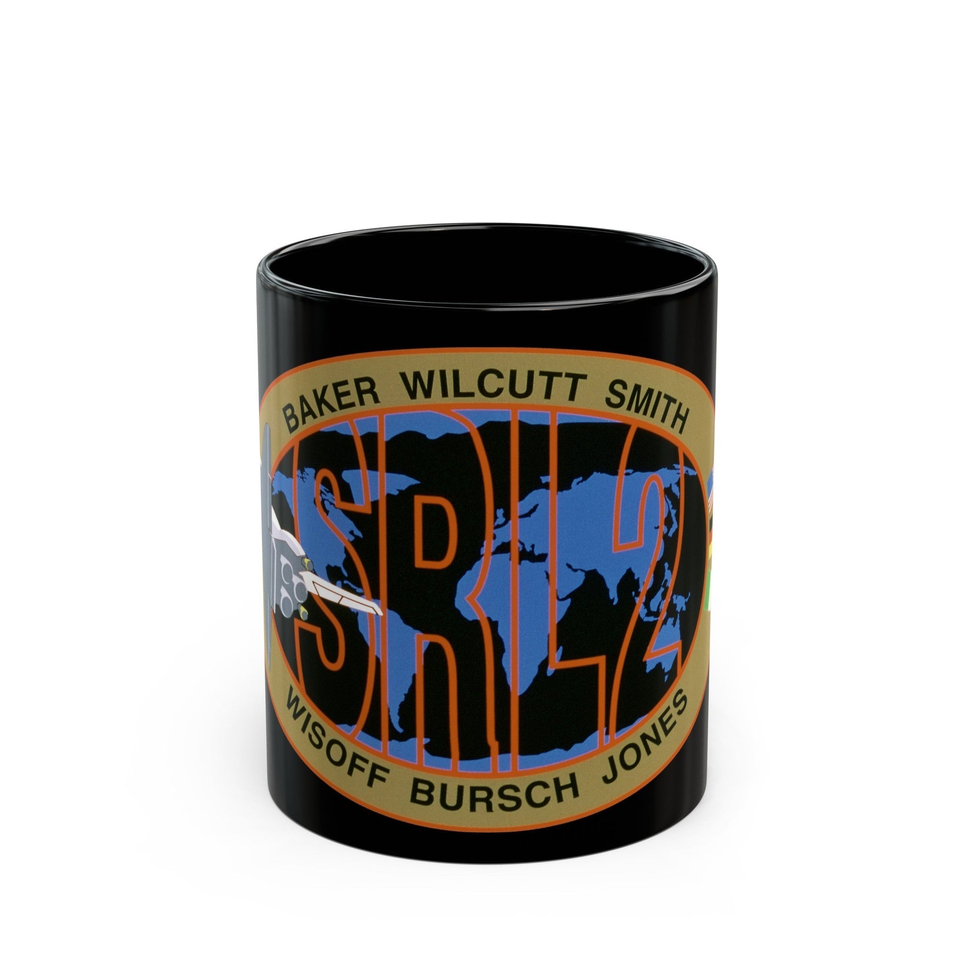 STS 68 (NASA) Black Coffee Mug-11oz-The Sticker Space