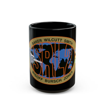 STS 68 (NASA) Black Coffee Mug-15oz-The Sticker Space