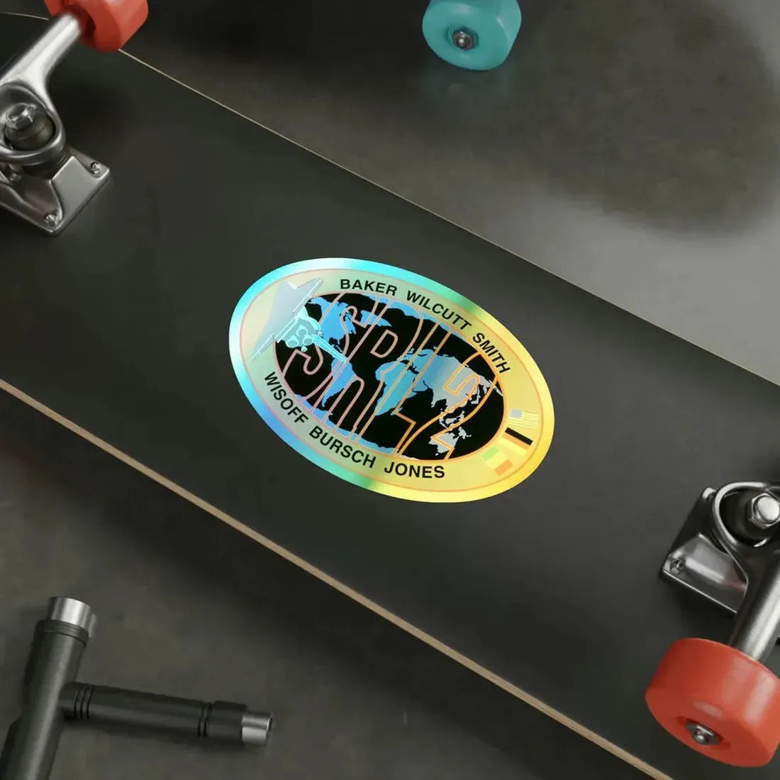 STS 68 (NASA) Holographic STICKER Die-Cut Vinyl Decal - The Sticker Space