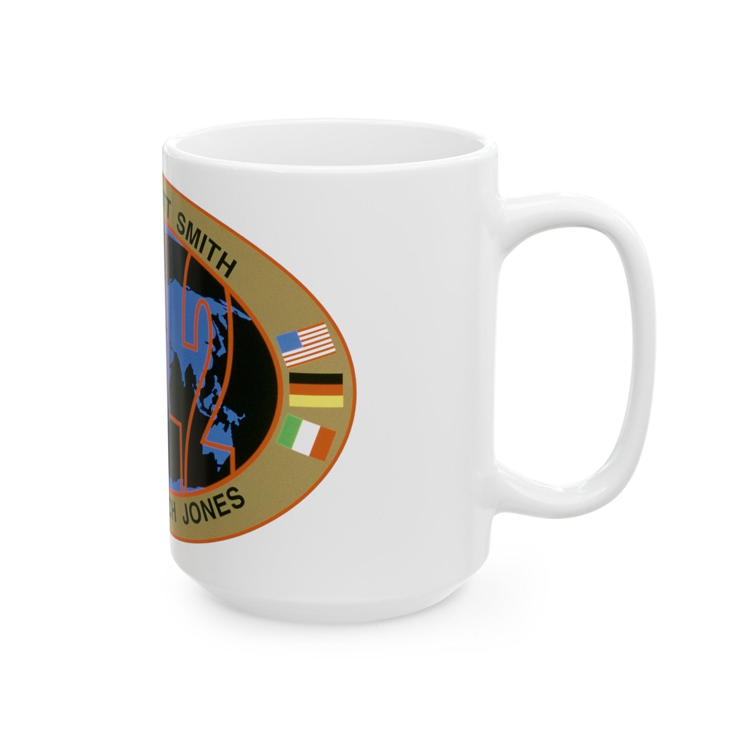 STS 68 (NASA) White Coffee Mug-The Sticker Space