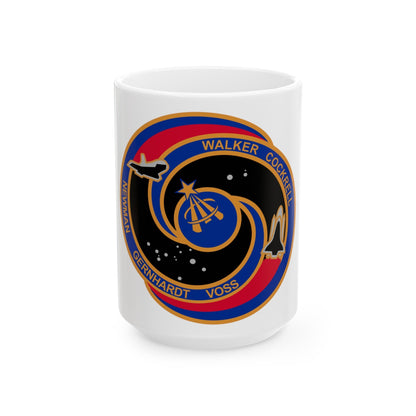 STS 69 (NASA) White Coffee Mug-15oz-The Sticker Space