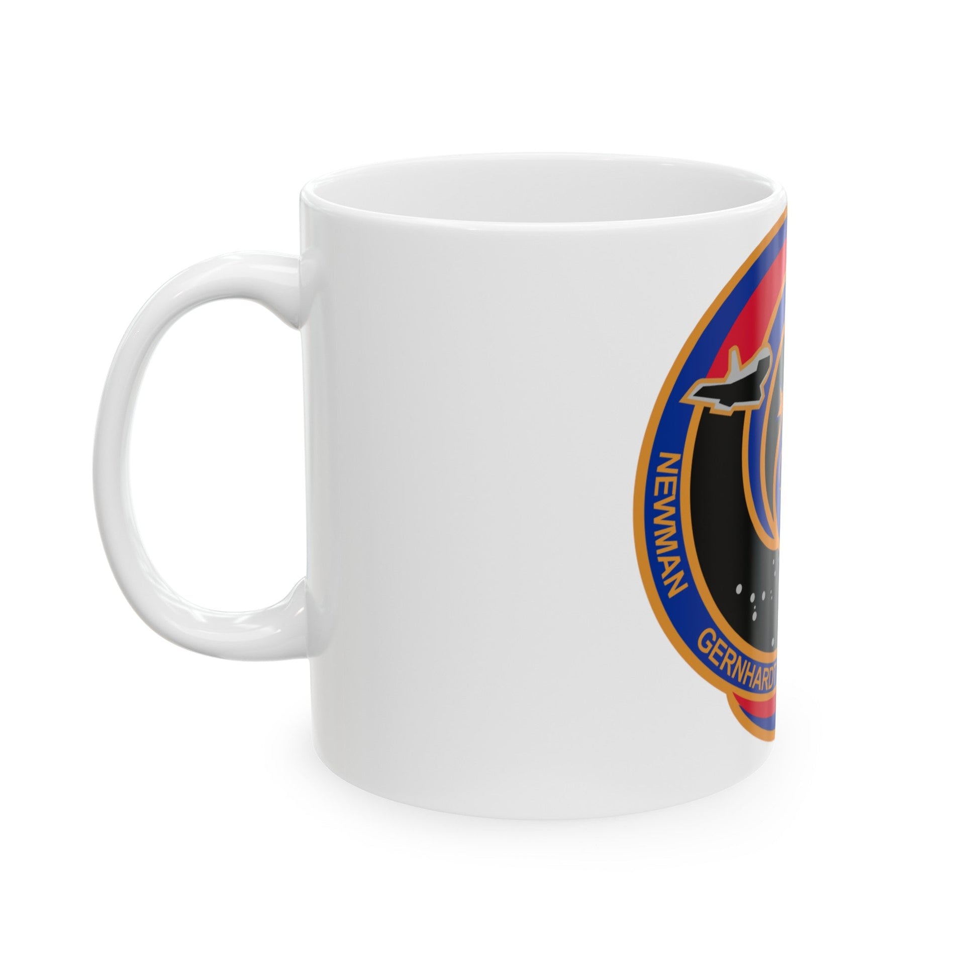 STS 69 (NASA) White Coffee Mug-The Sticker Space