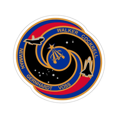 STS 69 Patch NASA STICKER Vinyl Die-Cut Decal 3 Inch - The Sticker Space