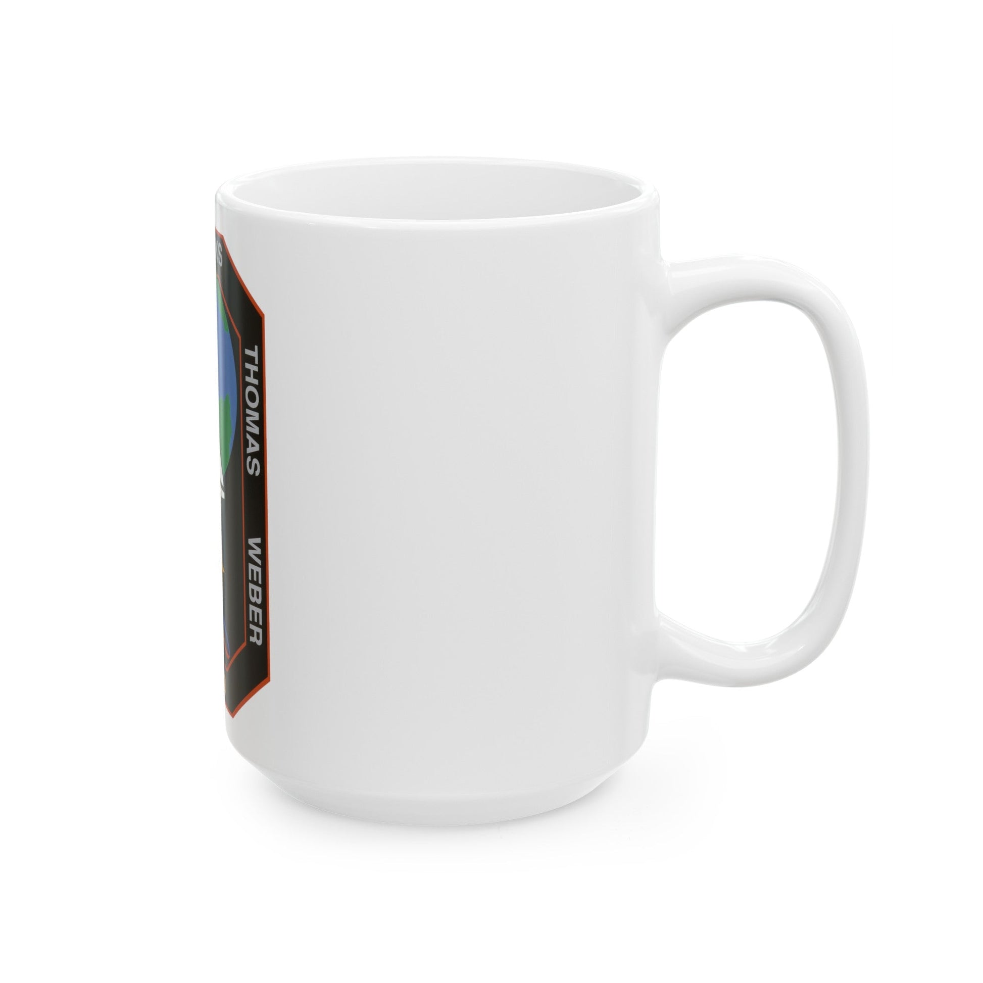 STS 70 (NASA) White Coffee Mug-The Sticker Space