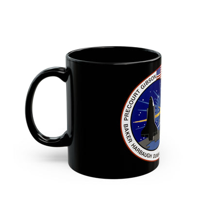 STS 71 (NASA) Black Coffee Mug-The Sticker Space