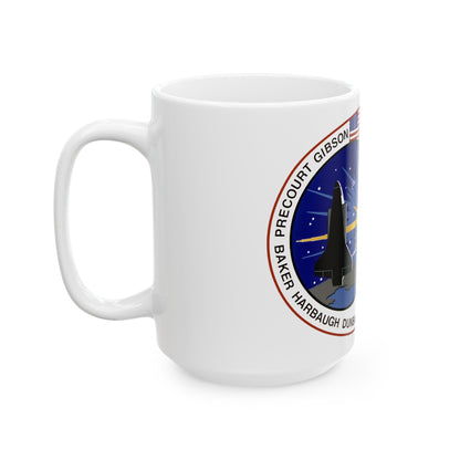 STS 71 (NASA) White Coffee Mug-The Sticker Space