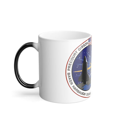 STS 71 Patch NASA - Color Changing Mug 11oz-11oz-The Sticker Space