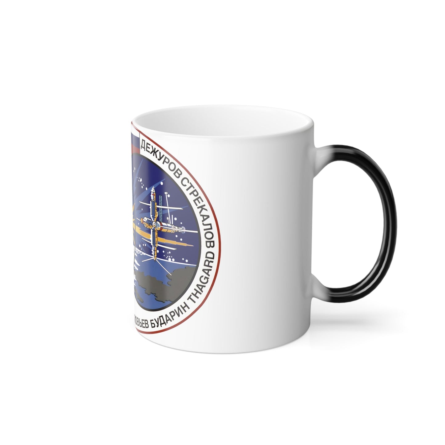 STS 71 Patch NASA - Color Changing Mug 11oz-11oz-The Sticker Space