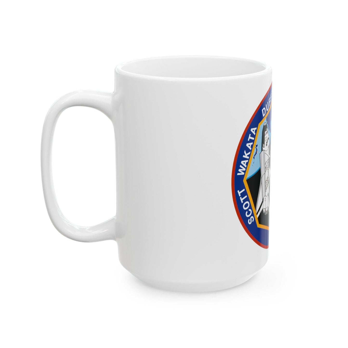 STS 72 (NASA) White Coffee Mug-The Sticker Space